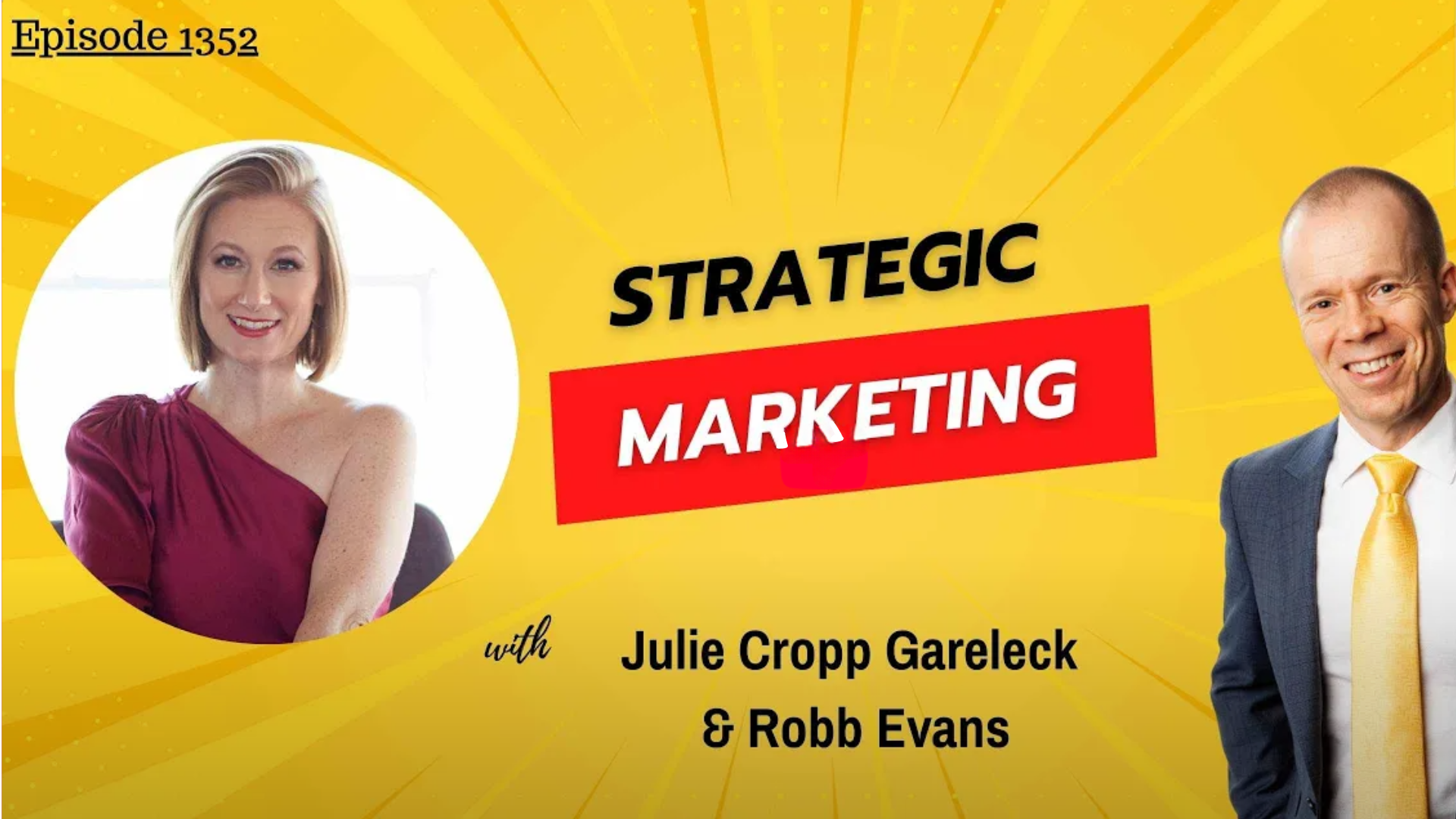 Robb Evans invites Julie Cropp Gareleck on his podcast.