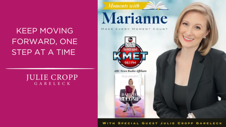 Marianne Pestana features Julie Cropp Gareleck on her radio show.